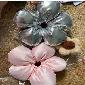 Flower Hair Clip Autumn Winter Shark Hairpin Women Headband New Style High
